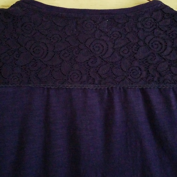 Liz Claiborne Purple  Blouse - Picture 6 of 6
